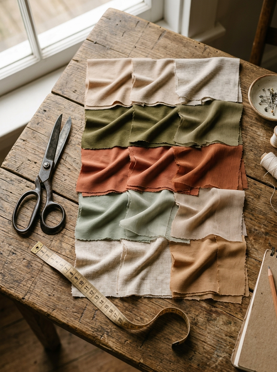 Curated Hijab Fabric Selection