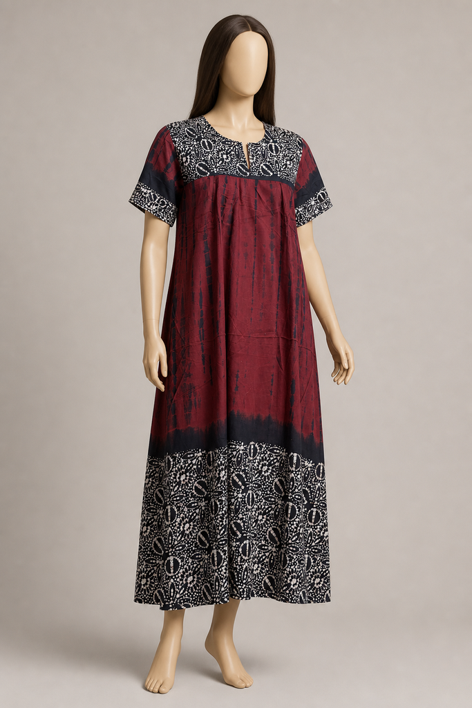 Tie-Dye Maxi Dress