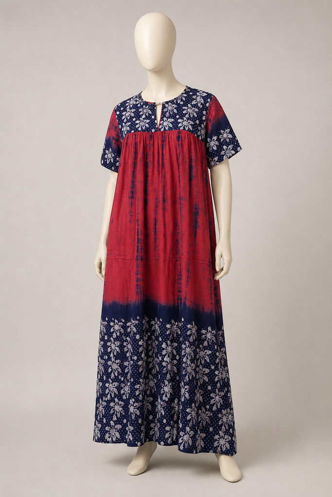 Tie-Dye Maxi Dress