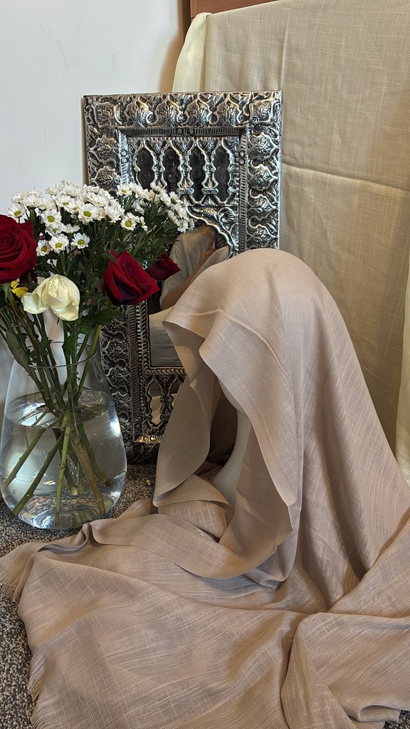 [TURKI-011] Warm Taupe Turkish Cotton Hijab