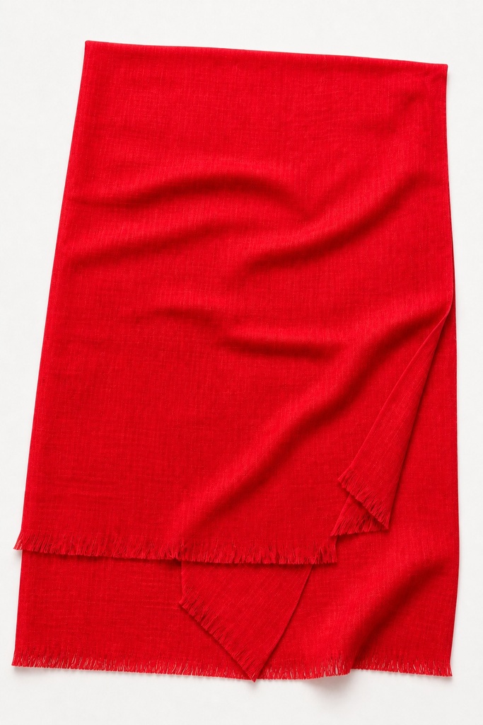 [TURKI-006] Vivid Red Turkish Cotton Hijab